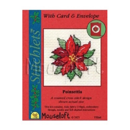 Mouseloft Mouseloft Borduurpakketje Kerstster Mouseloft Mouseloft Borduurpakketje Kerstster