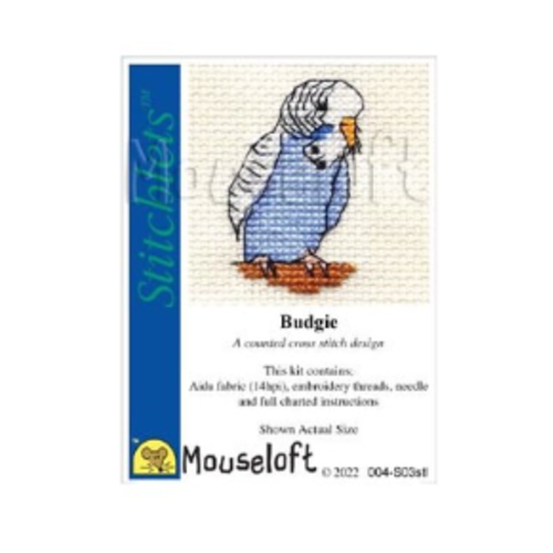 Mouseloft Mouseloft Borduurpakket Parkiet Mouseloft Mouseloft Borduurpakket Parkiet
