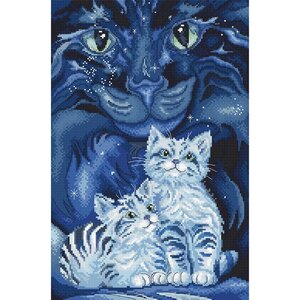 Leti Stitch Leti Stitch borduurpakket Wish Upon A Star 31 x 20 cm