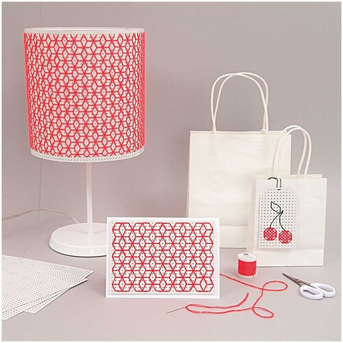 Rico Design Borduurkarton Wit 17,5 x 24,5 cm 10 vel