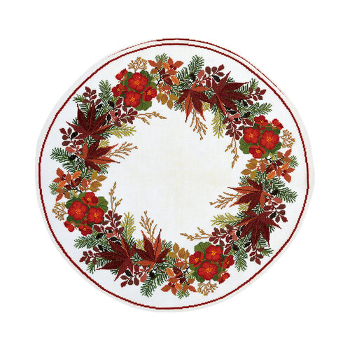 Eva Rosenstand Eva Rosenstand Rond tafelkleed Begonia 58 cm Eva Rosenstand Eva Rosenstand Rond tafelkleed Begonia 58 cm
