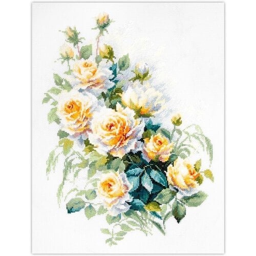 Magic Needle Magic Neelde Borduurpakket The Queen of Flowers 26 x 35 cm Magic Needle Magic Neelde Borduurpakket The Queen of Flowers 26 x 35 cm
