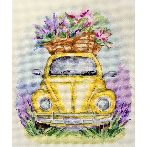 Abris Art Borduurpakket Adventures of Provence 19 x 22 cm Abris Art Borduurpakket Adventures of Provence 19 x 22 cm