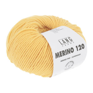 Lang Yarns Lang Yarns Merino 120 50 gram Goudgeel 149
