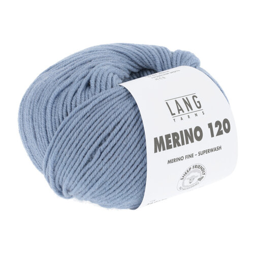 Lang Yarns Lang Yarns Merino 120 50 gram Jeans Licht 134
