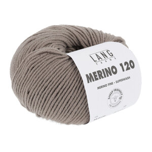 Lang Yarns Lang Yarns Merino 120 50 gram Grijsblauw 126