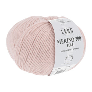 Lang Yarns Lang Yarns Merino Bebe 200 nr 609 Zacht Roze