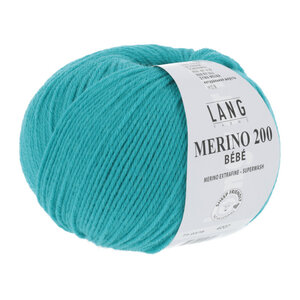 Lang Yarns Lang Yarns Merino Bebe 200 nr 378 Blauw