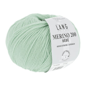 Lang Yarns Lang Yarns Merino Bebe 200 nr 358 Mint Groen