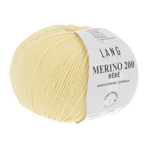Lang Yarns Lang Yarns Merino 200 nr 314 Zacht Geel