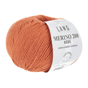 Lang Yarns Lang Yarns Merino 200 Bebe nr 359 Oranje