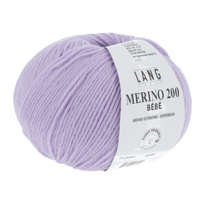Lang Yarns Lang Yarns Merino 200 Bebe nr 307 Paars