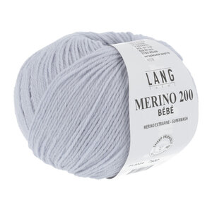 Lang Yarns Lang Yarns Merino 200 Bebe nr 324 Grijsblauw