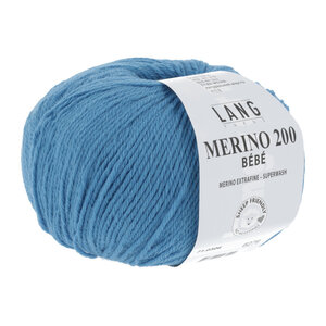 Lang Yarns Lang Yarns Merino 200 nr 306 Blauw