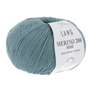 Lang Yarns Lang Yarns Merino 200 Bebe nr 474 Donker Mint