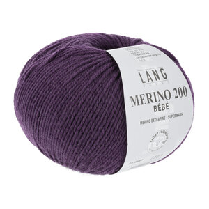 Lang Yarns Lang Yarns Merino 200 Bebe nr 347 Aubergine