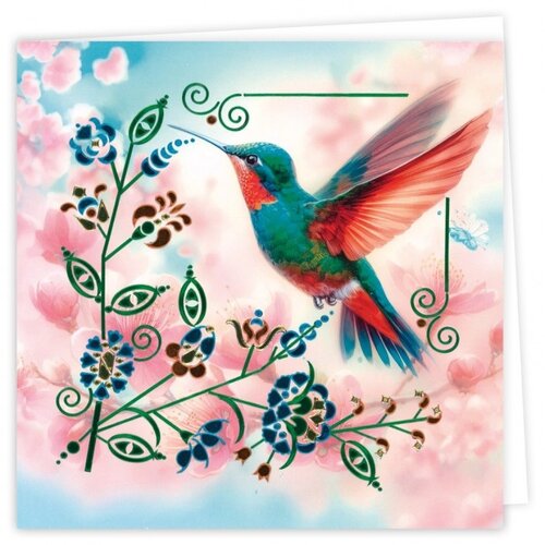 Hobbydots Hobbydots Cards 23 Berries Beauties - Hummingbirds