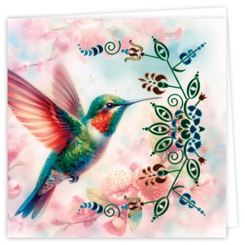 Hobbydots Hobbydots Cards 23 Berries Beauties - Hummingbirds