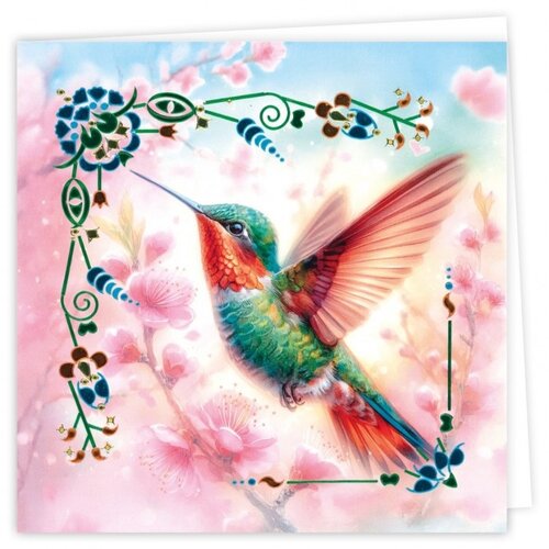 Hobbydots Hobbydots Cards 23 Berries Beauties - Hummingbirds