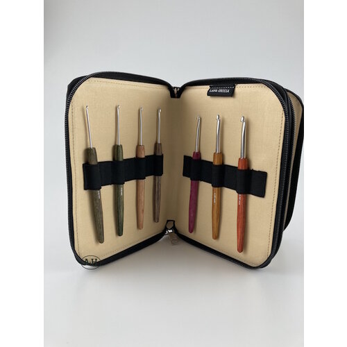 Lana Grossa Lana Grossa Luxe Houten Haaknaalden Set