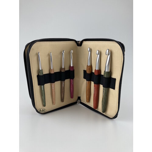 Lana Grossa Lana Grossa Luxe Houten Haaknaalden Set