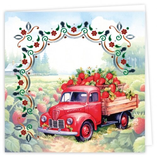 Hobbydots Hobbydots Cards 24 Berries Beauties Strawberries