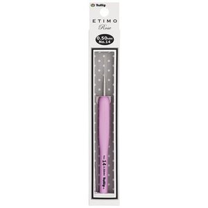 Tulip Tulip ETIMO Rose Steel Softgrip haaknaald Tulip Tulip ETIMO Rose Steel Softgrip haaknaald