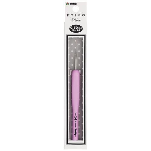 Tulip ETIMO Rose Steel Softgrip haaknaald Tulip ETIMO Rose Steel Softgrip haaknaald