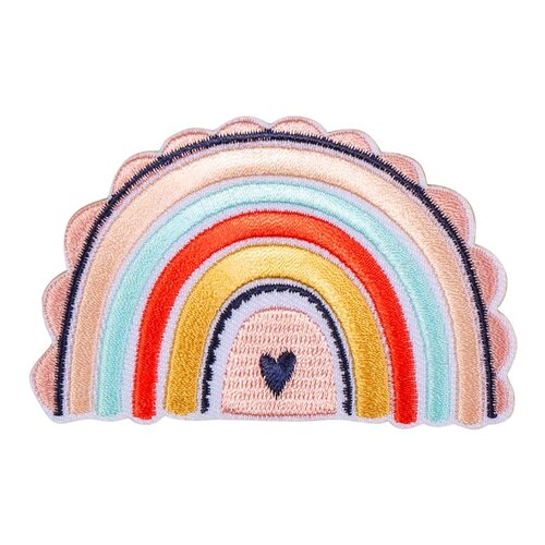 Restyle Applicatie Regenboog met hart 83 x 53.5 mm