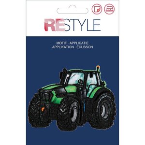 Restyle Applicatie Tractor groen 80 x 60 mm