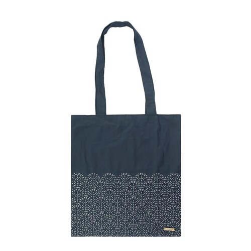 Restyle Sashiko sjabloon seigaiha (golven) patroon maat 10 x 10 cm