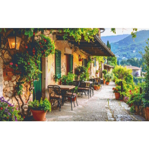 PixelHobby Pixelhobby patroon 5849 Italiaans Terras PixelHobby Pixelhobby patroon 5849 Italiaans Terras