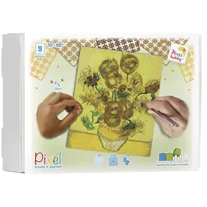 PixelHobby Pixelhobby Geschenkverpakking Zonnebloemen  Van Gogh