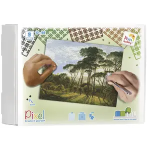 PixelHobby Pixelhobby Geschenkverpakking  Italiaans landschap met parasoldennen Voogd