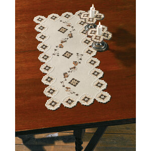Permin Hardanger Borduurpakket Beige 63-9793