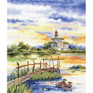 MP Studia MP Studia Borduurpakket Harmony of the morning 20x16 cm