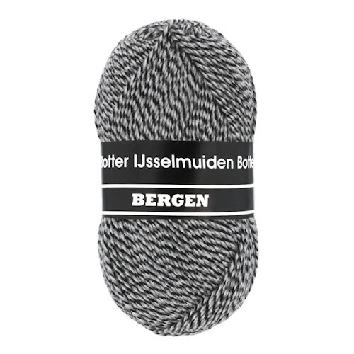 Botter IJsselmuiden Bergen Botter Bergen Sokkenwol 100 gram  nr 7 beige grijs zwart