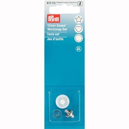 Prym Prym Gereedschapset Drukknopen 12.4 mm Prym Prym Gereedschapset Drukknopen 12.4 mm