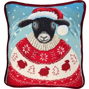 Bothy Threads Bothy Threads Petit Point Borduurkussen A Cosy Christmas