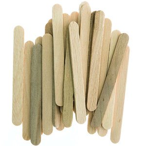 IJslollie stokjes ca. 115 x 10 mm 25 stuks IJslollie stokjes ca. 115 x 10 mm 25 stuks