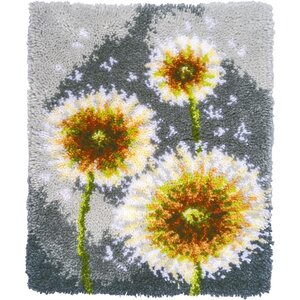 Vervaco Smyrna knoopkleed Pluisjesbloem ca. 43 x 54 cm