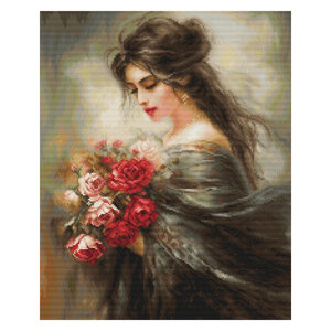 Luca S Luca S Petit Point Serene Beauty 18 x 22 cm SG703