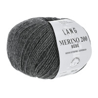 Lang Yarns Merino 200 bebe nr 405 Grijs