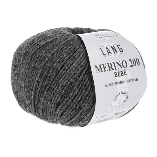 Lang Yarns Lang Yarns Merino 200 bebe nr 405 Grijs