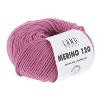 Lang Yarns Merino 120 50 gram Roze 085