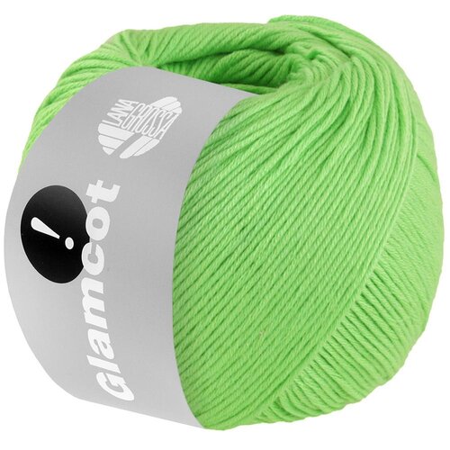 Lana Grossa Lana Grossa Glamcot Lichtgroen 018 Lana Grossa Lana Grossa Glamcot Lichtgroen 018