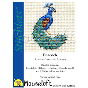 Mouseloft Mouseloft Borduurpakket Peacock