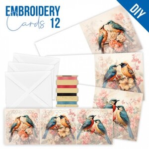 Hobbydots Stitch and Do Cards 12 Berries Beauties Beautiful Birds
