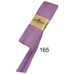 Oakidoki Biaisband katoen 20 mm 5 meter Lila 165 Oakidoki Biaisband katoen 20 mm 5 meter Lila 165