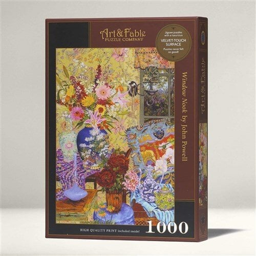 Art & Fable Art & Fable Legpuzzel Window Nook 1000 stukjes Art & Fable Art & Fable Legpuzzel Window Nook 1000 stukjes